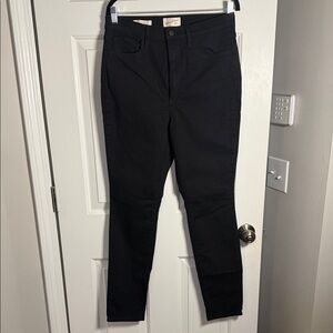 Universal Thread High Rise Black Jeans Sz 12L